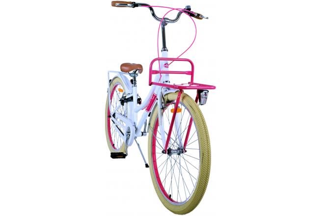Volare Excellent Children's bike - Girls - 26 inches - White - Two hand brakes