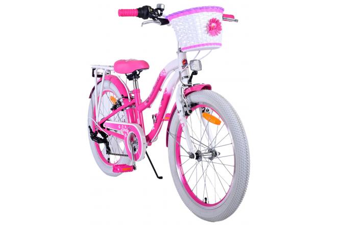 Volare Lovely Children's bicycle - Girls - 20 inch - Pink - 6 speed