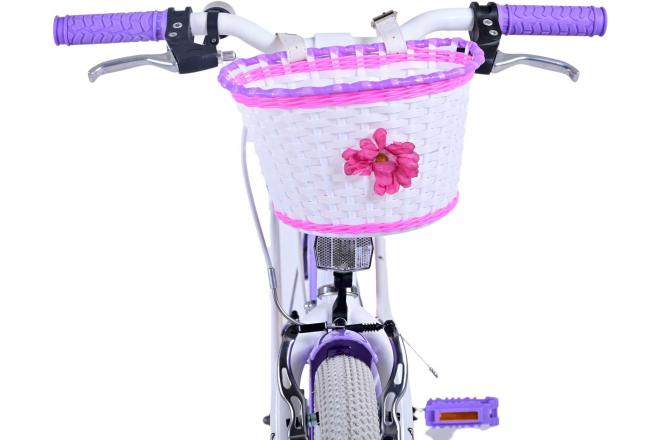 Volare Lovely Children's bike - Girls - 20 inch - Purple - Two hand brakes