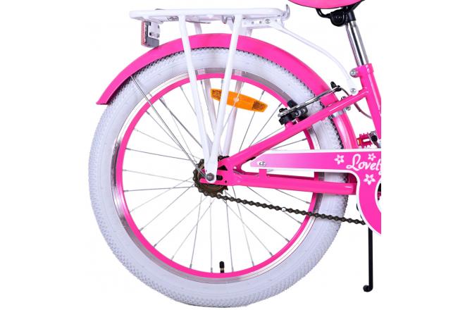 Volare Lovely Children's bicycle - Girls - 20 inch - Pink - Two handbrakes