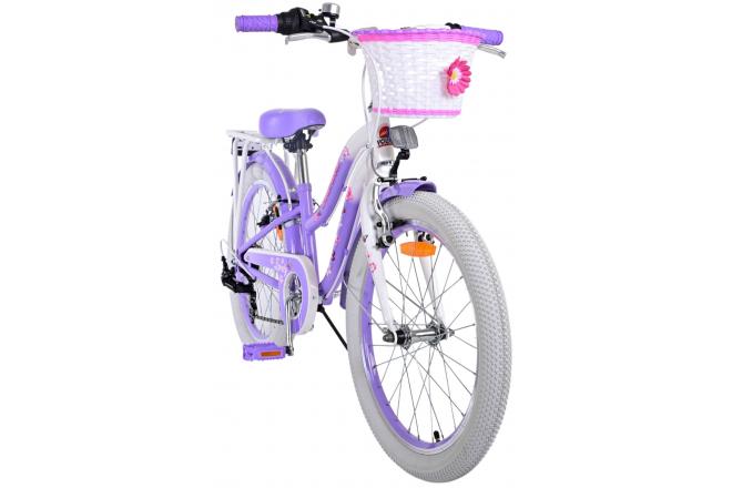 Volare Lovely children's bike - Girls - 20 inch - Purple - 6 gears