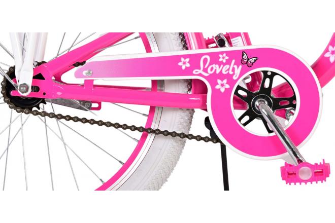 Volare Lovely Children's bicycle - Girls - 20 inch - Pink