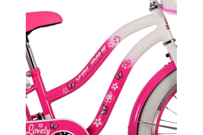 Volare Lovely Children's bicycle - Girls - 20 inch - Pink