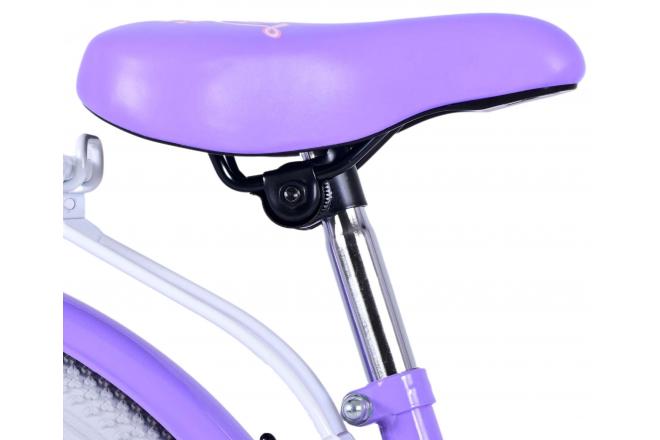 Volare Lovely Children's bike - Girls - 20 inch - Purple - Two hand brakes