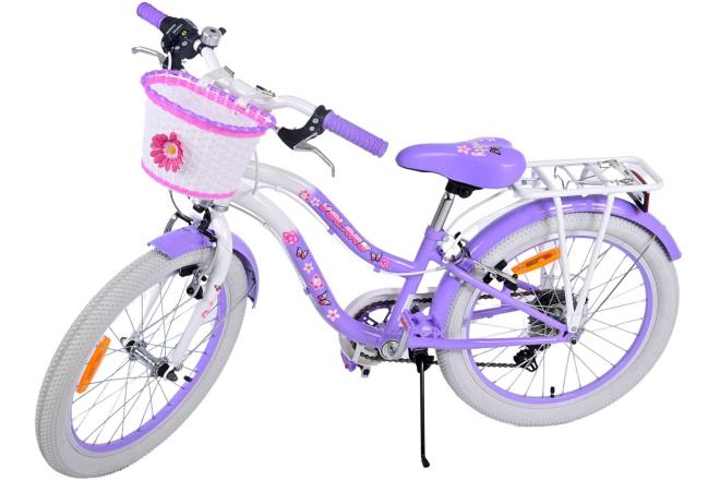 Volare Lovely children's bike - Girls - 20 inch - Purple - 6 gears