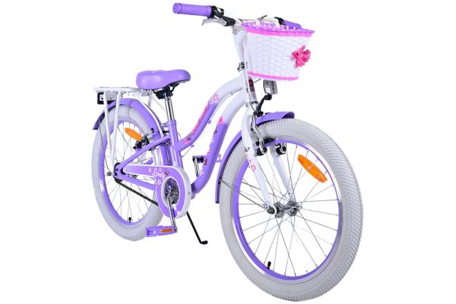 Volare Lovely Children's bike - Girls - 20 inch - Purple - Two hand brakes