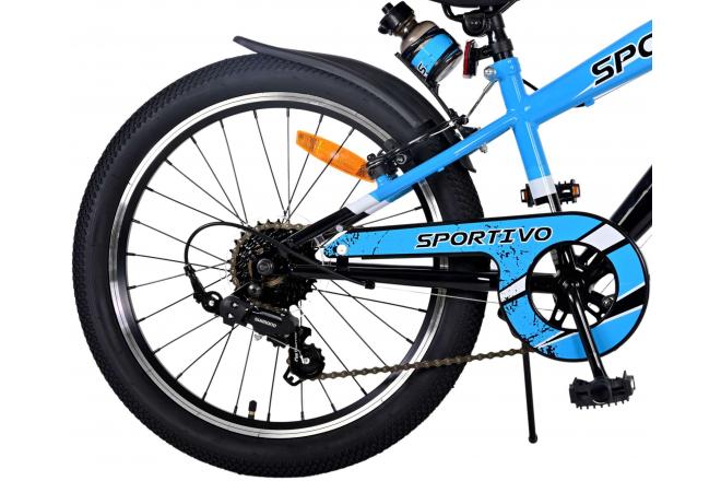 Volare Sportivo Children's bike - boys - 20 inch - Blue - 7 gears