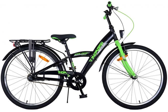 Volare Thombike Kids bike - Boys - 24 inch - Green Black- 3 gears