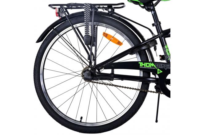 Volare Thombike Kids bike - Boys - 24 inch - Green Black- 3 gears