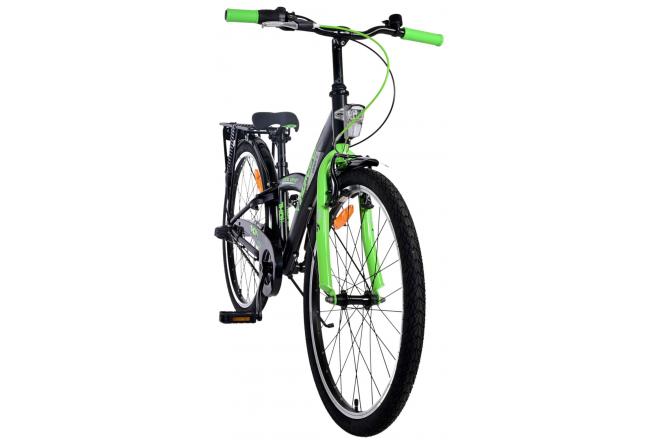 Volare Thombike Kids bike - Boys - 24 inch - Green Black- 3 gears