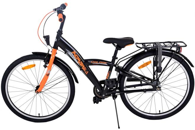 Volare Thombike Kids' bike - Boys - 24 inch - Black Orange- 3 gears