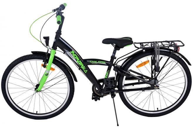 Volare Thombike Kids bike - Boys - 24 inch - Green Black- 3 gears