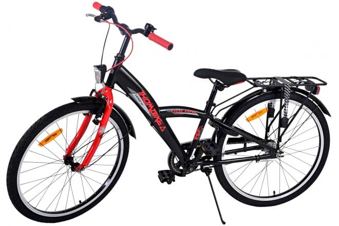 Volare Thombike Kids' bike - Boys - 24 inch - Black Red - 3 gears