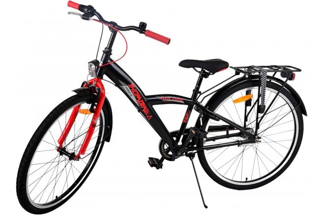 Volare Thombike Kids' bike - Boys - 26 inches - Black Red - 3 gears