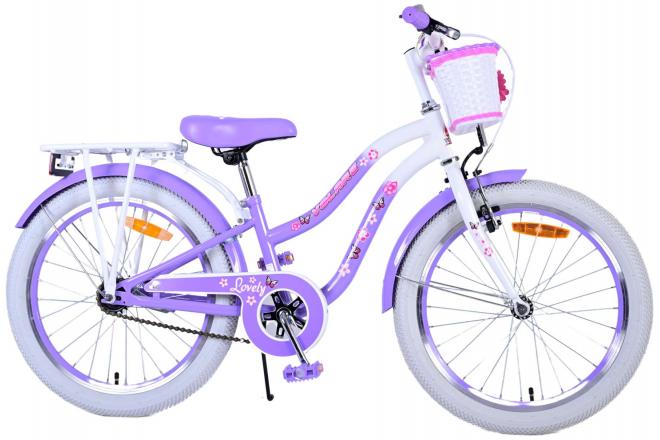 Volare Lovely Children's bicycle - Girls - 20 inch - Purple