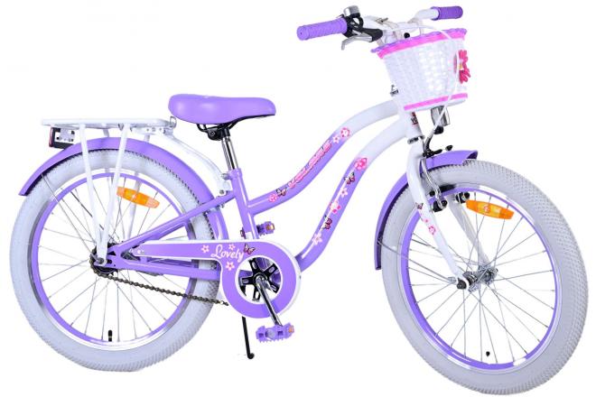 Volare Lovely Children's bicycle - Girls - 20 inch - Purple