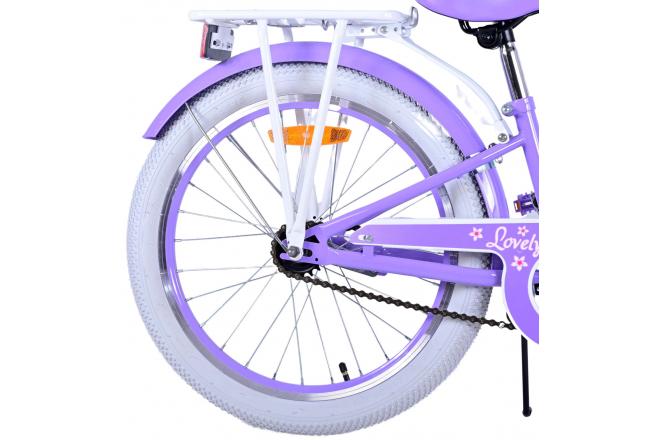 Volare Lovely Children's bicycle - Girls - 20 inch - Purple