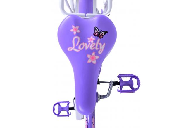 Volare Lovely Children's bicycle - Girls - 20 inch - Purple