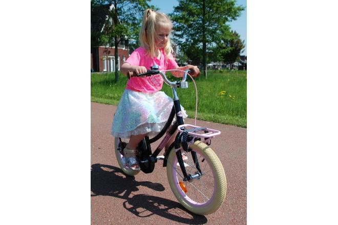 Volare Excellent Children's bike - Girls - 16 inch - Black - 95% assembled