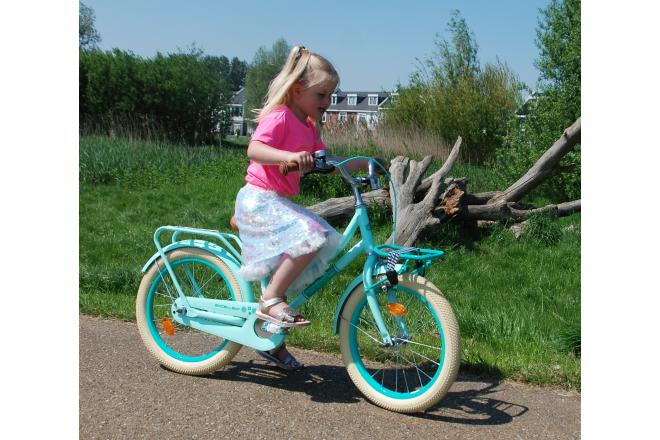 Volare Excellent children's bike - Girls - 16 inch - Green - 95% assembled