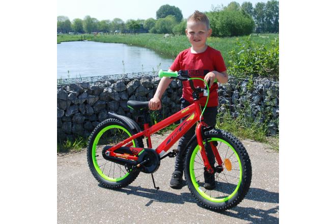 Volare Rocky Children's Bicycle - Boys - 16 inch - Red