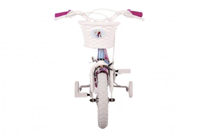 Disney Frozen 2 Kids bike - Girls - 12 inches - Blue/Purple - Two hand brakes