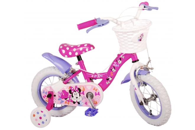 Disney Minnie Cutest Ever! Kids bike - Girls - 12 inch - Pink - Two hand brakes