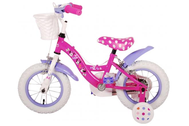 Disney Minnie Cutest Ever! Kids bike - Girls - 12 inch - Pink - Two hand brakes