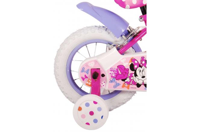 Disney Minnie Cutest Ever! Kids bike - Girls - 12 inch - Pink - Two hand brakes