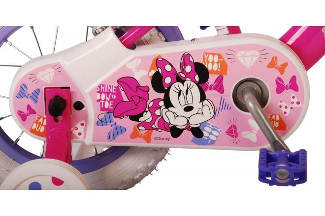 Disney Minnie Cutest Ever! Kids bike - Girls - 12 inch - Pink - Two hand brakes