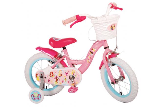 Disney Princess Children's bike - Girls - 14 inches - Pink - Two hand brakes