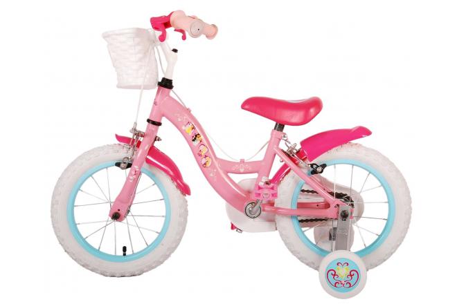 Disney Princess Children's bike - Girls - 14 inches - Pink - Two hand brakes