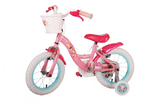 Disney Princess Children's bike - Girls - 14 inches - Pink - Two hand brakes