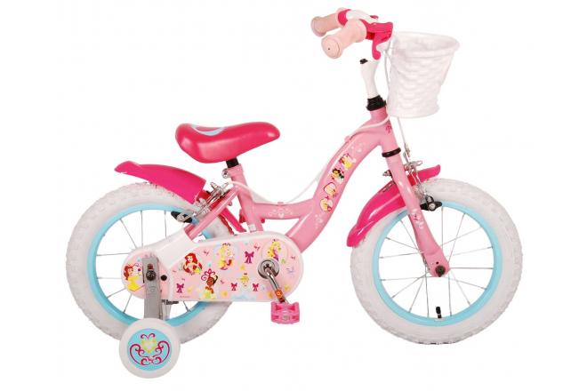 Disney Princess Children's bike - Girls - 14 inches - Pink - Two hand brakes