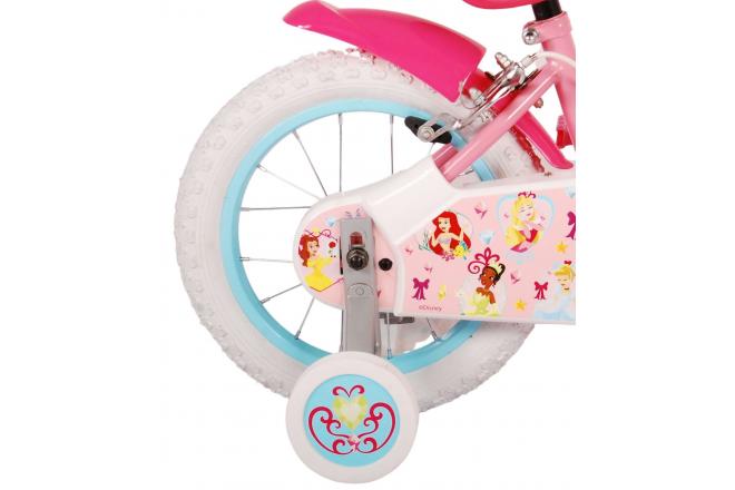 Disney Princess Children's bike - Girls - 14 inches - Pink - Two hand brakes