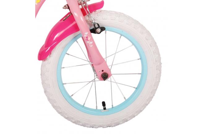 Disney Princess Children's bike - Girls - 14 inches - Pink - Two hand brakes