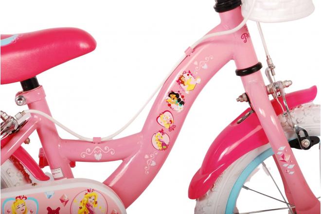 Disney Princess Children's bike - Girls - 14 inches - Pink - Two hand brakes