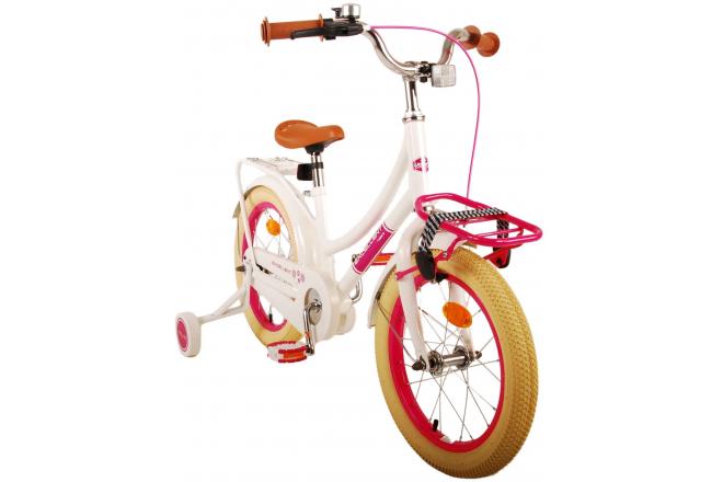 Volare Excellent children's bike - Girls - 16 inch - White - 95% assembled