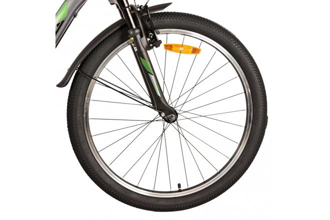 Volare Cross Kids bike - Boys - 24 inch - dark Grey- 3 gears