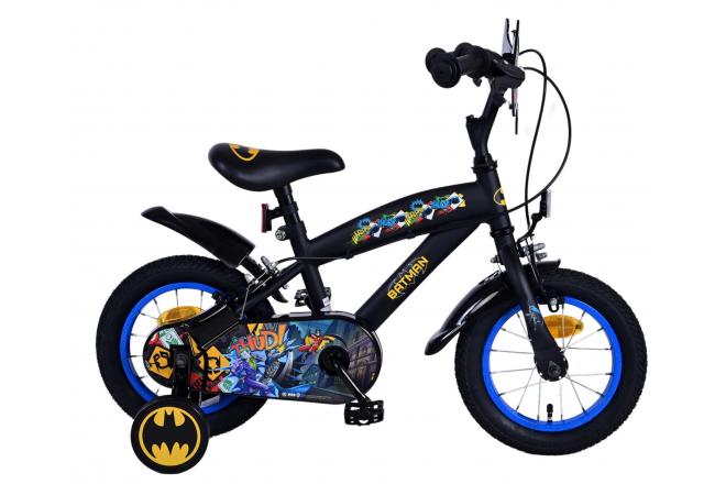 Batman Kids Bike - Boys - 12 inch - Black - Two hand brakes