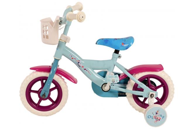 Disney Frozen 2 Kinderfiets - Meisjes - 10 inch - Blauw/Paars