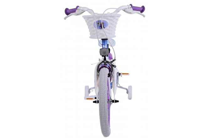 Disney Frozen 2 Kinderfiets - Meisjes - 12 inch - Blauw/Paars - Twee handremmen