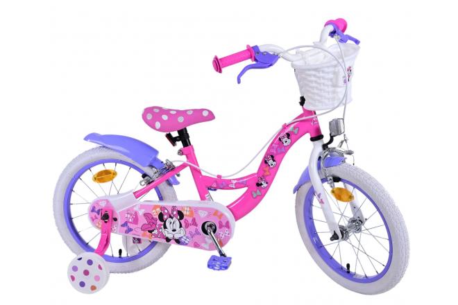 Disney Minnie Children's bike - Girls - 16 inch - Pink - Two hand brakes