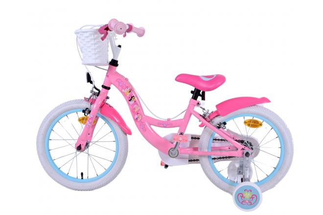 Disney Princess Children's Bicycle - Girls - 16 inch - Pink - Two Hand Brakes