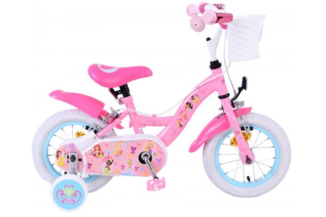 Disney Princess Children's Bike - Girls - 12 inch - Pink - Two Hand Brakes