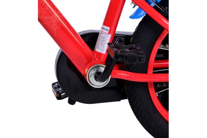 Ultimate Spider-Man Kids bike - Boys - 14 inch - Blue/Red - Two hand brakes [CLONE]