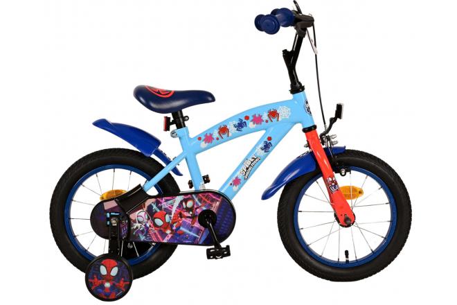 Spidey Kids bike - Boys - 14 inch - Blue