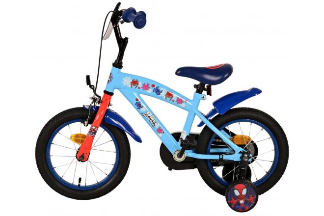 Spidey Kids bike - Boys - 14 inch - Blue