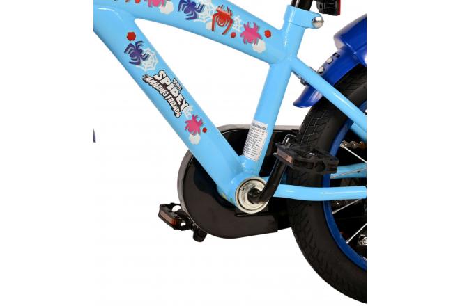 Spidey Kids bike - Boys - 14 inch - Blue