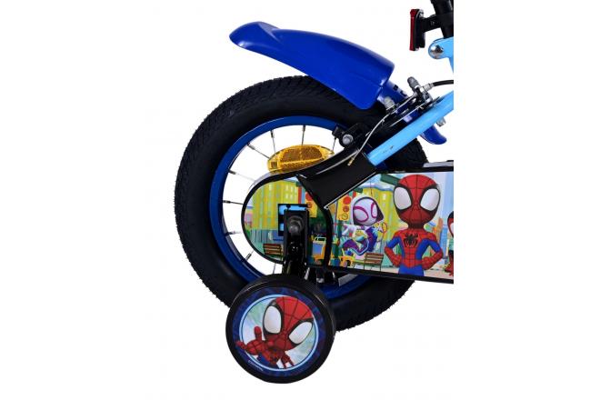 Spidey Kids bike - Boys - 12 inch - Blue - Two hand brakes